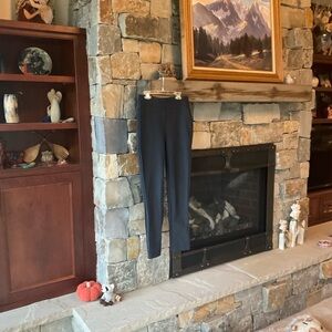 Honeylove Black Denim-look Leggings with Back Pockets